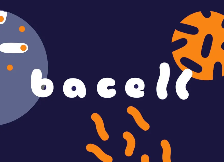 Bacell: Visual identity and motion animation for a conference on Bacillus Subtilis